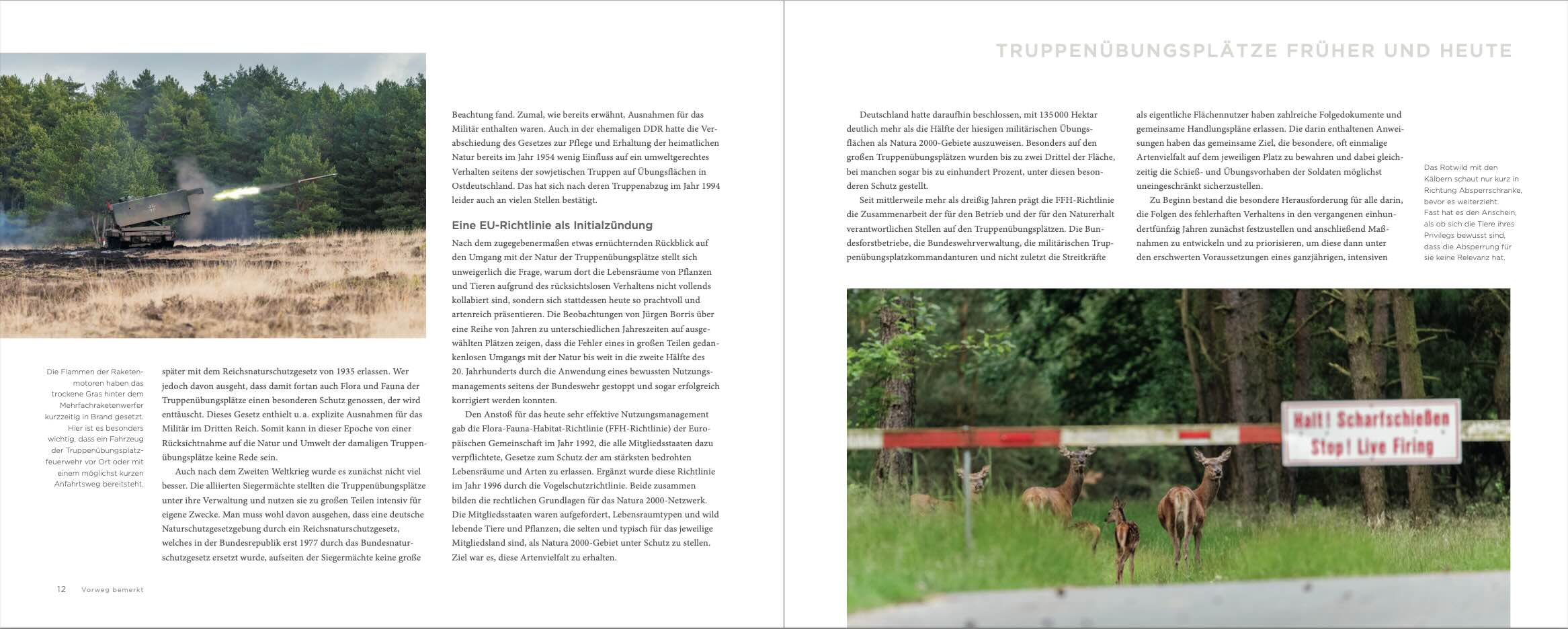 NATUR und Kanonendonner Buch NATUR und Kanonendonner